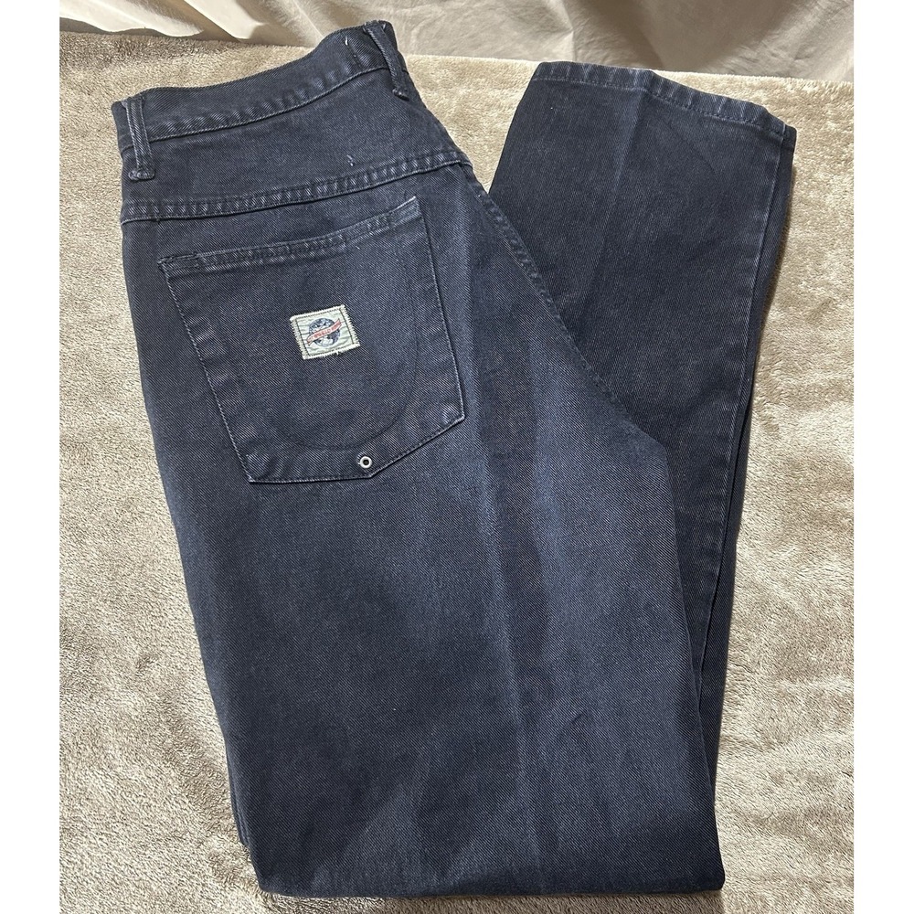 Vintage 90s World Best Jeans Black Wash 13 Skater Grunge High Rise Hong Kong Y2K